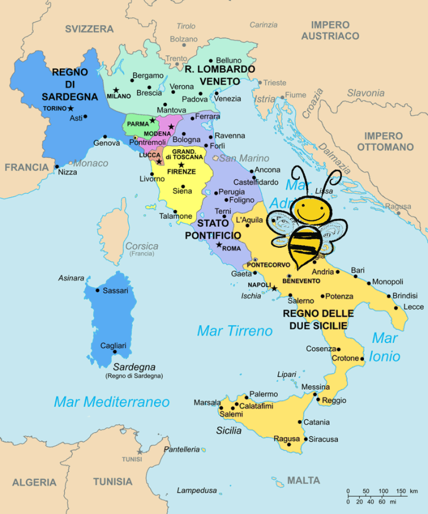 Mappa Apicoltura Giordano